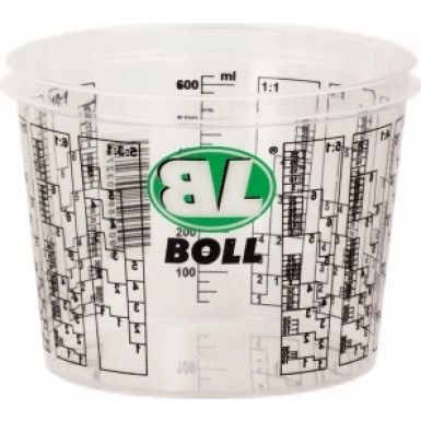 Boll Plastikbehälter mit Skala 650ml 0070232