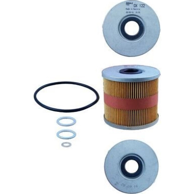 MAHLE Ölfilter OX 122D MAHLE Ölfilter OX 122D