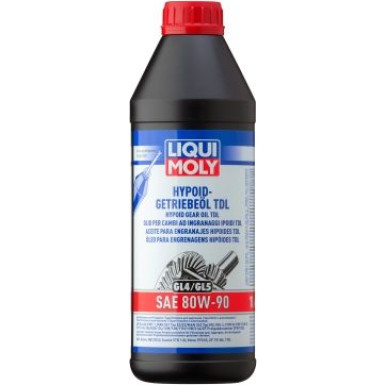 Liqui Moly Hypoid-Getriebeöl (GL4/5) TDL SAE 80W-90 1 l 20645 1L Dose Kunststoff