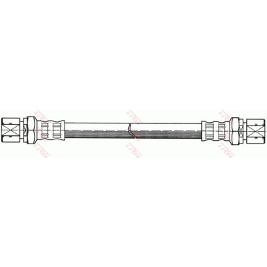 Bremsschlauch HA OPEL Kadett,Corsa,Vectra,SAAB 81 PHA430