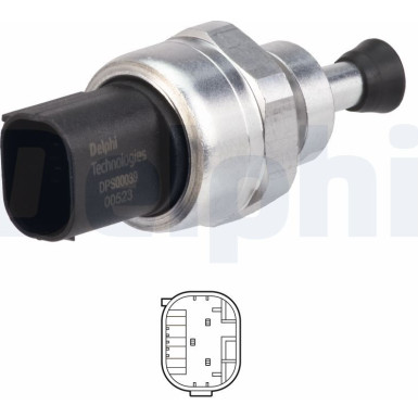 DELPHI Sensor, Abgasdruck DPS00039-12B1