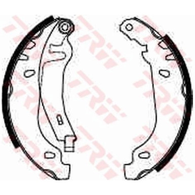 70 461 011 Bremsbacken GS8531 70 461 011 Bremsbacken GS8531