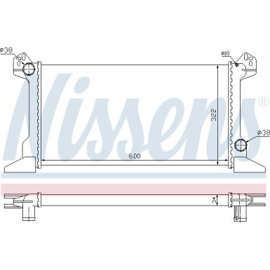 Wasserkühler PKW 62177