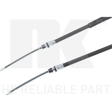 Seilzug, Feststellbremse Ford T. Fiesta/Ka 95-08 Le/Pr Kpl 9025102