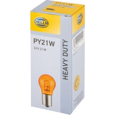 HELLA Glühlampe, Blinkleuchte 8GA 006 841-241 Heavy Duty