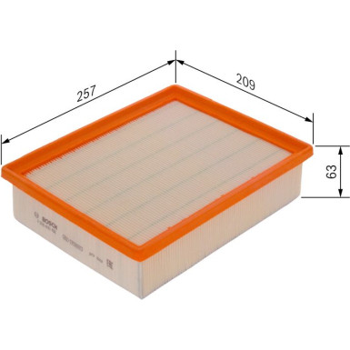 Luftfilter RENAULT F 026 400 496