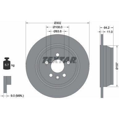 Bremsscheibe PRO 92283003