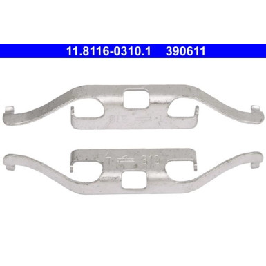 Feder, Bremssattel 11.8116-0310.1 Feder, Bremssattel 11.8116-0310.1