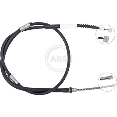 A.B.S. Handbremsseil Seilzug Festellbremse K16708