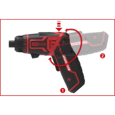 KS TOOLS Schlagschrauber (Druckluft) 515.6500