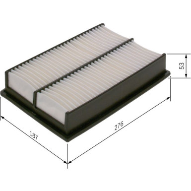 Luftfilter F 026 400 129 Luftfilter F 026 400 129