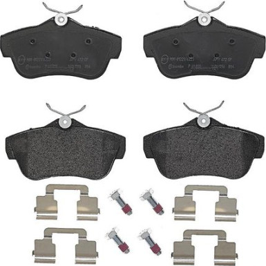 BREMBO Bremsklötze HA P 61 095 BREMBO Bremsklötze HA P 61 095