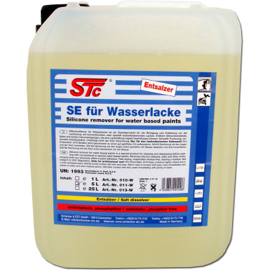 STC Silikonentferner für Wasserlacke (Entsalzer) Kanister 5 L 011W 011-W