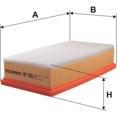 FILTRON Luftfilter AP 090/3