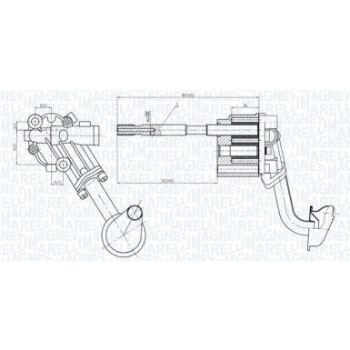MAGNETI MARELLI Ölpumpe 351516000058 MAGNETI MARELLI Ölpumpe 351516000058