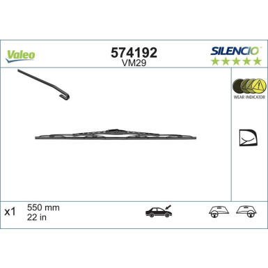 Valeo Silencio Performance 574192 Valeo Silencio Performance 574192