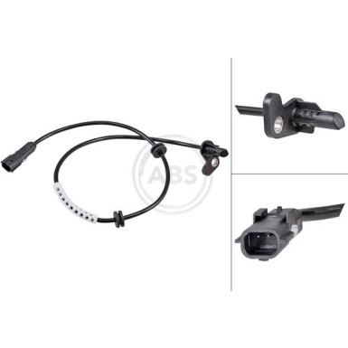 A.B.S. Sensor, Raddrehzahl 32280
