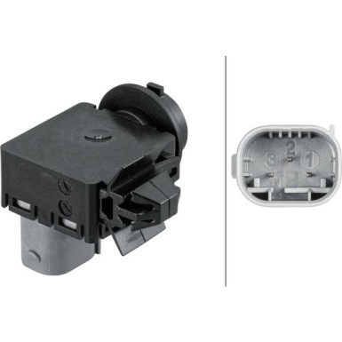 HELLA Sensor, Luftgüte 6PX 012 684-011 HELLA Sensor, Luftgüte 6PX 012 684-011