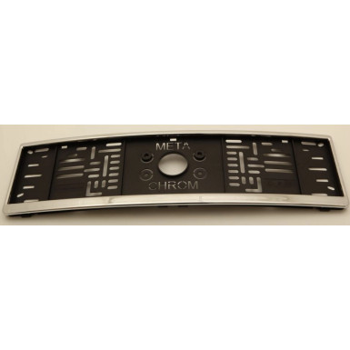 Kennzeichenhalter gebogen einzeili MC302