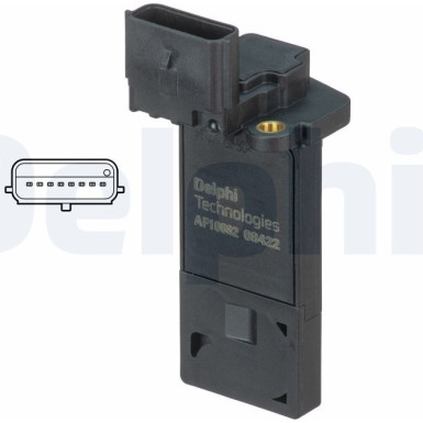DELPHI Luftmassenmesser AF10682-12B1 DELPHI Luftmassenmesser AF10682-12B1