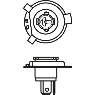 HS1 12V 35/35W PURE LIGHT BOSCH KFZ-GLUEHLAMPE Pure Light WS 1987302104
