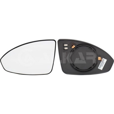 Spiegelglas, Außenspiegel 6431454 Spiegelglas, Außenspiegel 6431454