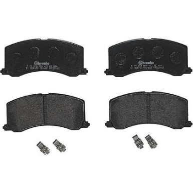 BREMBO Bremsklötze VA P 79 010 BREMBO Bremsklötze VA P 79 010