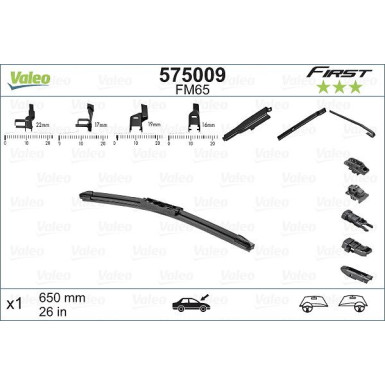 VALEO Scheibenwischer 575009