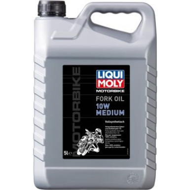 Liqui Moly Motorbike Fork Oil 10W medium 5 l 1606 5L Kanister Kunststoff