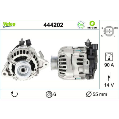 VALEO Generator 444202 VALEO Generator 444202