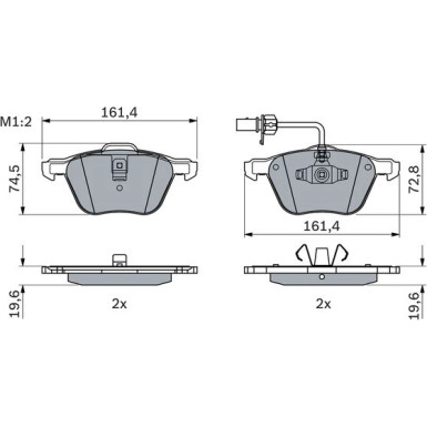Bremsklötze FORD,SEAT,VW 0 986 494 035 Bremsklötze FORD,SEAT,VW 0 986 494 035
