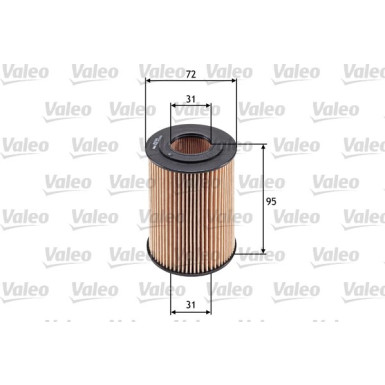VALEO Ölfilter 586548 VALEO Ölfilter 586548
