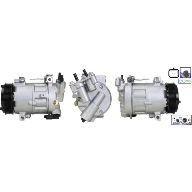 Kompressor, Klimaanlage 51-0944