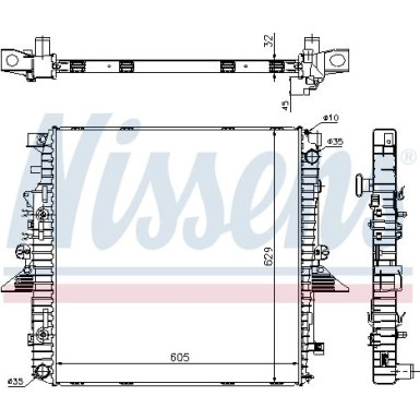 Wasserkühler PKW 64320A Wasserkühler PKW 64320A