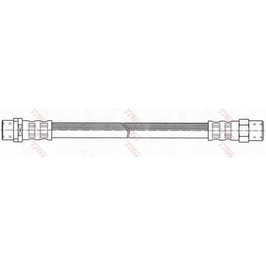 Bremsschlauch HA BMW E36 90 PHA284