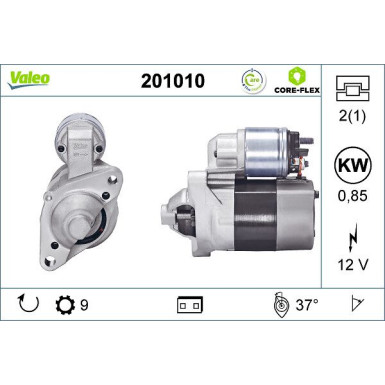 VALEO Anlasser 201010 VALEO Anlasser 201010