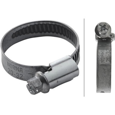 HELLA Schlauchklemme 8HK748452-042 HELLA Schlauchklemme 8HK748452-042