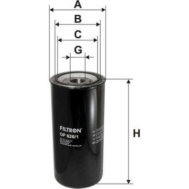 FILTRON Ölfilter OP 626/1 FILTRON Ölfilter OP 626/1