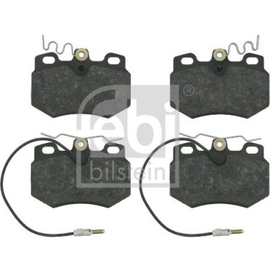 FEBI BILSTEIN Bremsbeläge 16242 FEBI BILSTEIN Bremsbeläge 16242