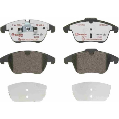 BREMBO Bremsklötze Xtra VA P 44 020X BREMBO Bremsklötze Xtra VA P 44 020X