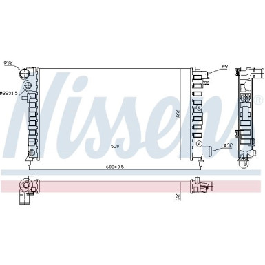 Wasserkühler PKW 61346 Wasserkühler PKW 61346