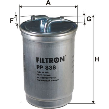 FILTRON Kraftstofffilter PP 838