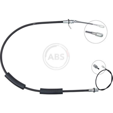 A.B.S. Handbremsseil Seilzug Festellbremse K14049 A.B.S. Handbremsseil Seilzug Festellbremse K14049