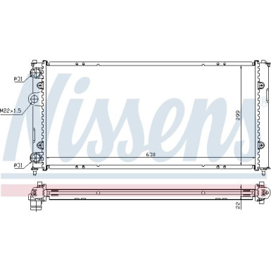 Wasserkühler PKW VW Polo IV 673001
