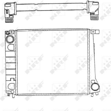 Kühler, Motorkühlung 51349