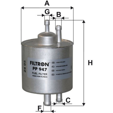 FILTRON Kraftstofffilter PP 947