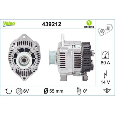 VALEO Generator 200253 Valeo Origins New OE TECHNOLOGIE
