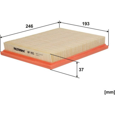 FILTRON Luftfilter AP 155 FILTRON Luftfilter AP 155