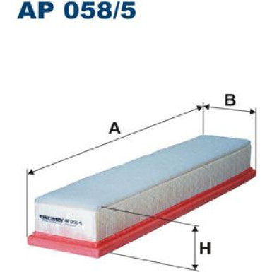 FILTRON Luftfilter AP 058/5