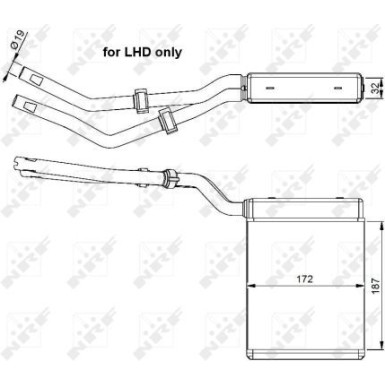 Wärmetauscher, Innenraumheizung EASY FIT 54303 Wärmetauscher, Innenraumheizung EASY FIT 54303